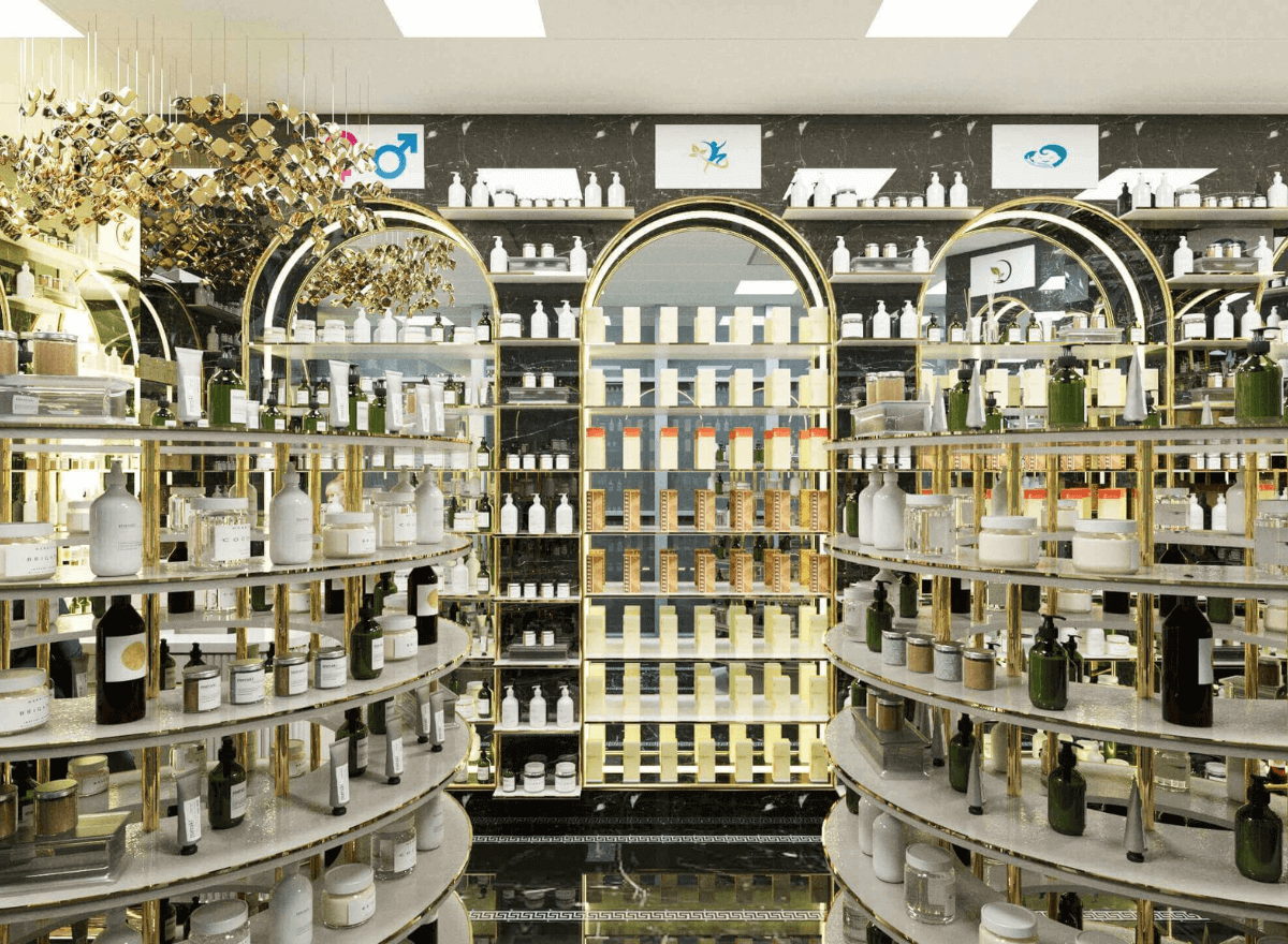 Rendered image of Armani Pharmacy